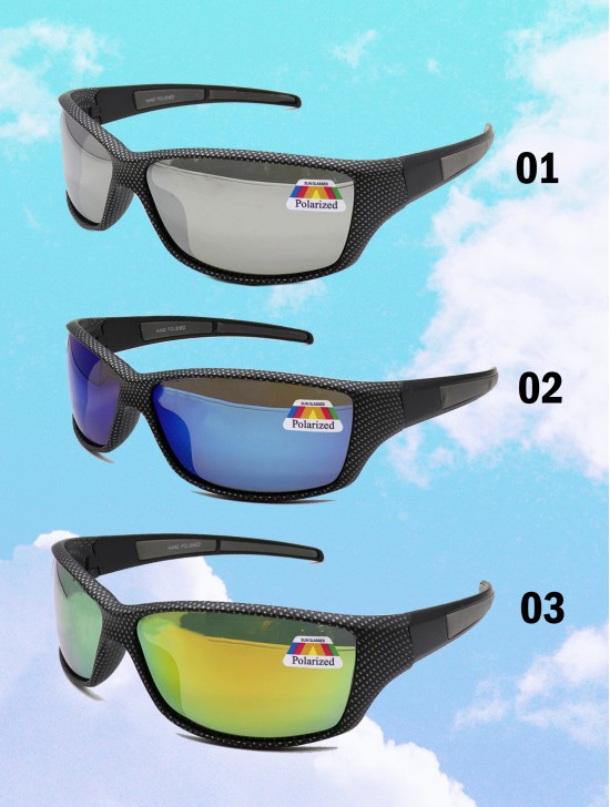 Polarized Unisex Sunglasses W/ Polka Dots Frame